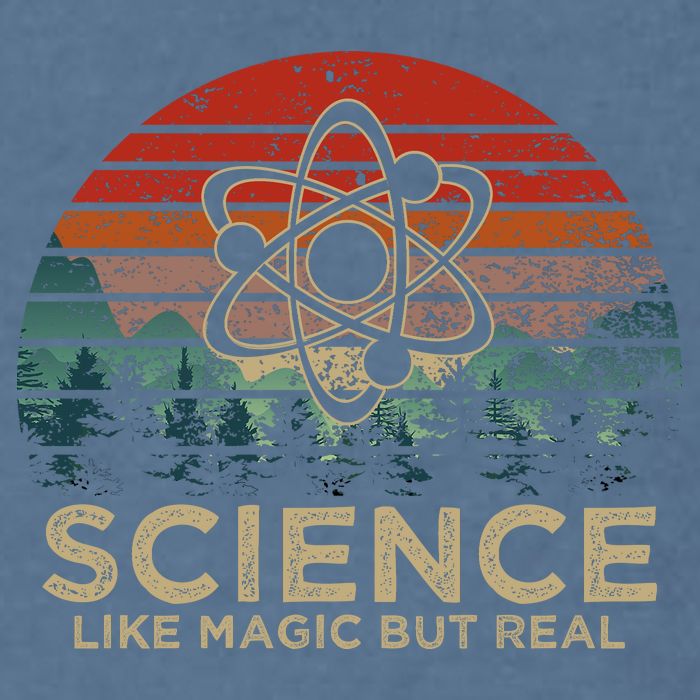 Science Like Magic But Real Garment-Dyed Sweatshirt