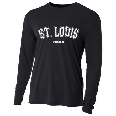 St Louis Missouri Cooling Performance Long Sleeve Crew