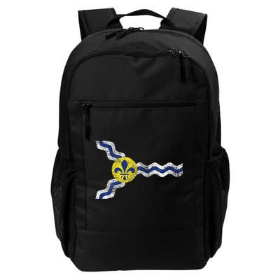St. Louis Miss Souri Fleur De Lis Flag Backpack