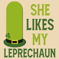 She Likes My Leprechaun Funny St Patricks Day Zip Tote Bag
