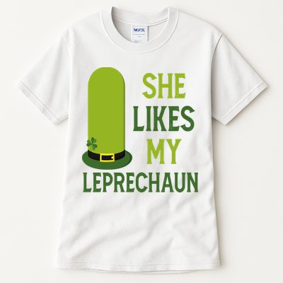 She Likes My Leprechaun Funny St Patricks Day Tall T-Shirt