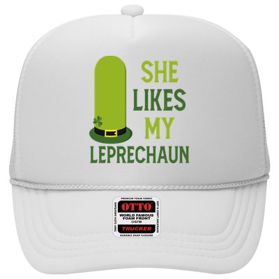 She Likes My Leprechaun Funny St Patricks Day Trucker Hat
