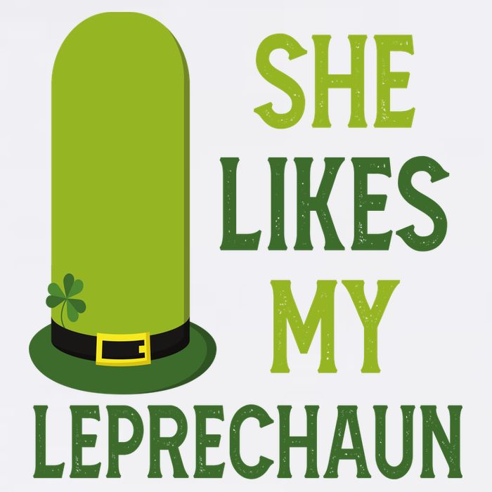 She Likes My Leprechaun Funny St Patricks Day Kids T-Shirt