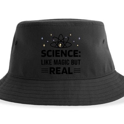 Science Like Magic But Real Sustainable Bucket Hat