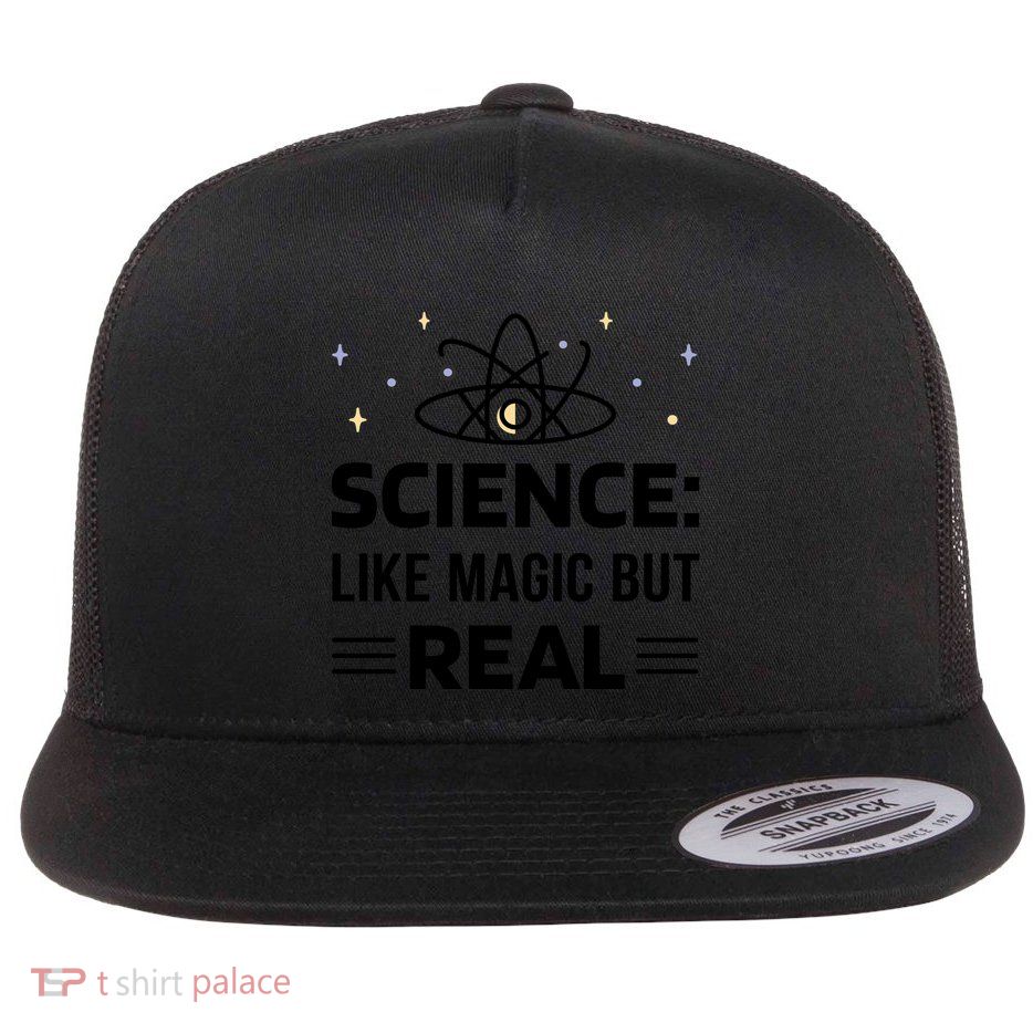 Science Like Magic But Real Flatbill Hat