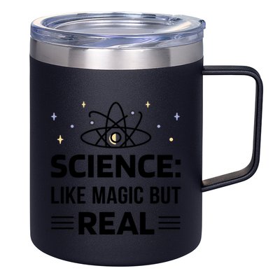 Science Like Magic But Real 12oz Stainless Steel Coffee Mug