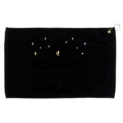 Science Like Magic But Real Grommeted Golf Towel