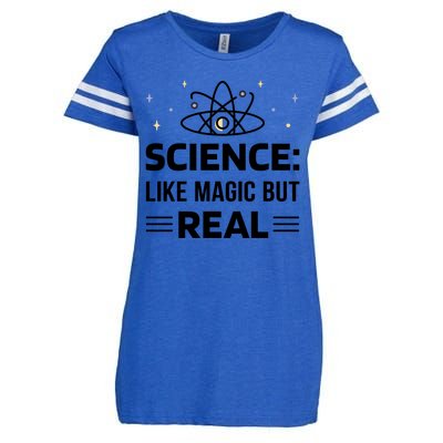 Science Like Magic But Real Enza Ladies Jersey Football T-Shirt