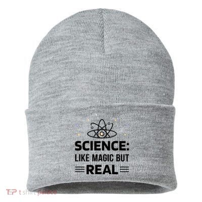 Science Like Magic But Real Sustainable Knit Beanie