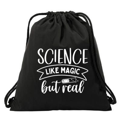 Science: Like Magic But Real Drawstring Bag