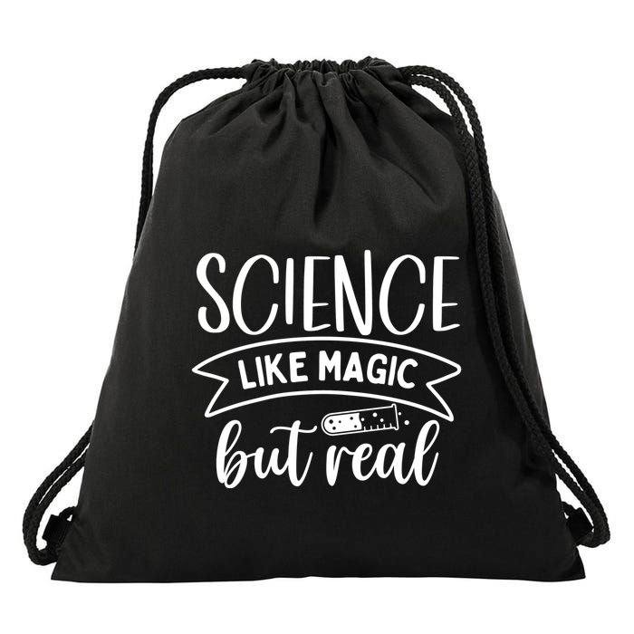 Science: Like Magic But Real Drawstring Bag