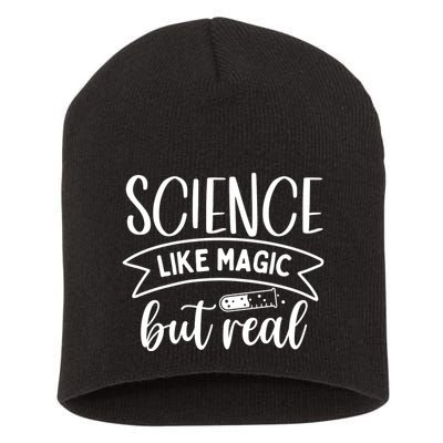 Science: Like Magic But Real Short Acrylic Beanie