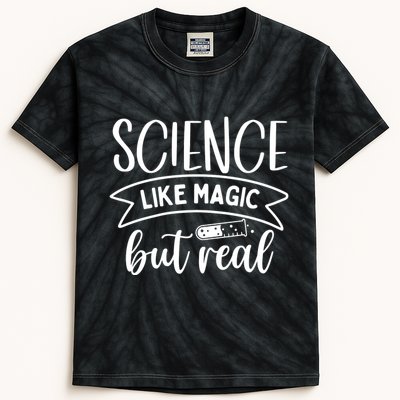 Science: Like Magic But Real Kids Tie-Dye T-Shirt