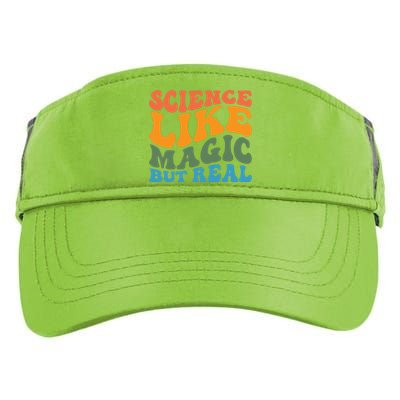 Science Like Magic But Real Retro Artwork Adult Drive Performance Visor