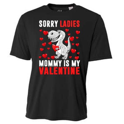 Sorry Ladies Mommy Is My Valentine Cooling Performance Crew T-Shirt