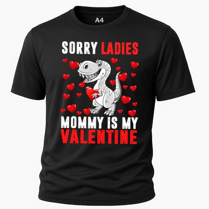 Sorry Ladies Mommy Is My Valentine Cooling Performance Crew T-Shirt