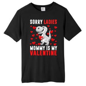 Sorry Ladies Mommy Is My Valentine Tall Fusion ChromaSoft Performance T-Shirt