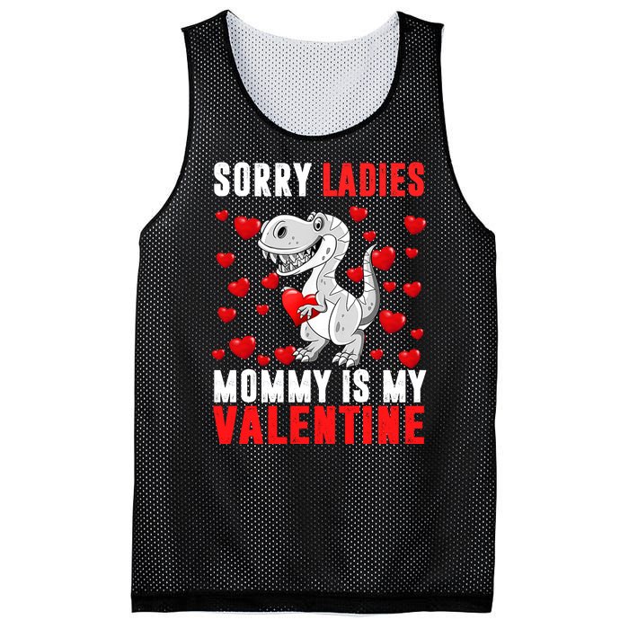 Sorry Ladies Mommy Is My Valentine Mesh Reversible Basketball Jersey Tank