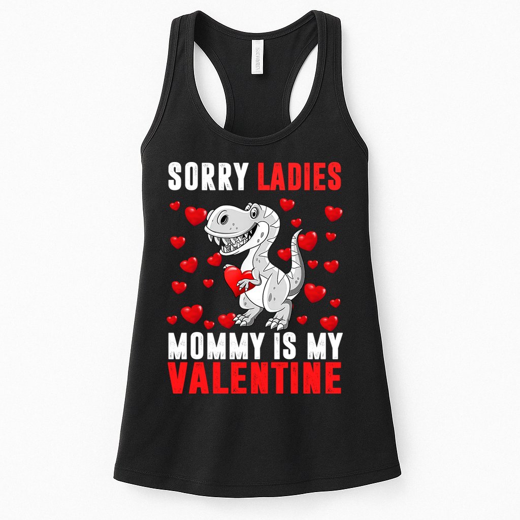 Sorry Ladies Mommy Is My Valentine Womens Tank Top
