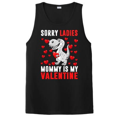 Sorry Ladies Mommy Is My Valentine PosiCharge Competitor Tank