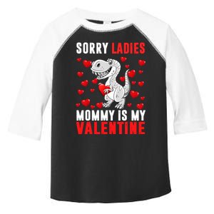 Sorry Ladies Mommy Is My Valentine Toddler Fine Jersey T-Shirt