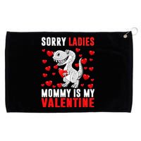 Sorry Ladies Mommy Is My Valentine Grommeted Golf Towel