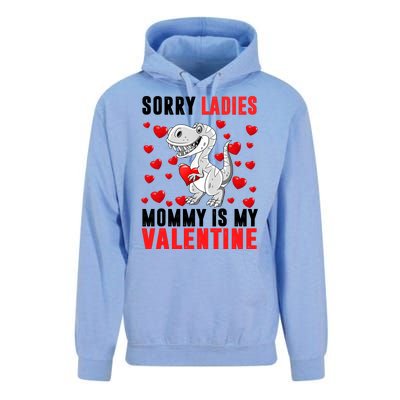 Sorry Ladies Mommy Is My Valentine Unisex Surf Hoodie