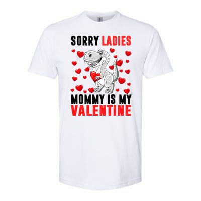 Sorry Ladies Mommy Is My Valentine Softstyle CVC T-Shirt