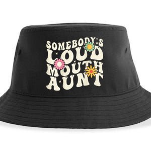 Somebody's loud mouth aunt Sustainable Bucket Hat