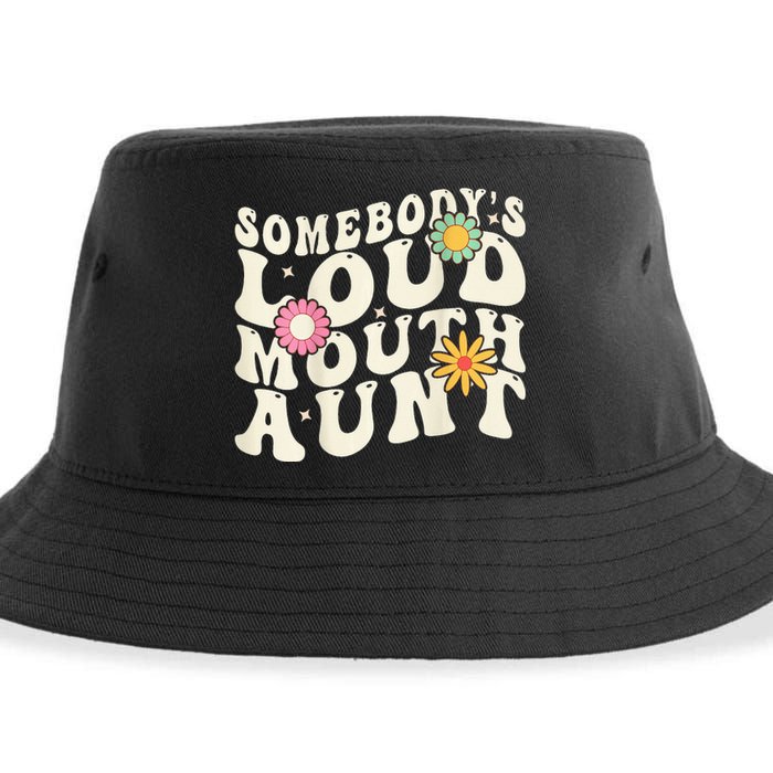 Somebody's loud mouth aunt Sustainable Bucket Hat