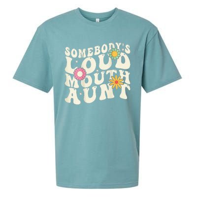 Somebody's loud mouth aunt Sueded Cloud Jersey T-Shirt