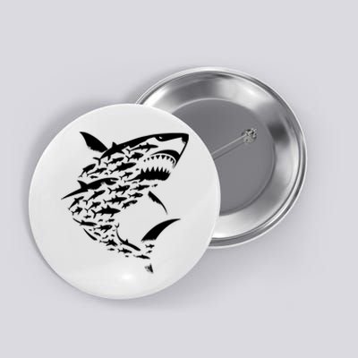 Shark Lover Marine Biology Animal Science Sharks Button