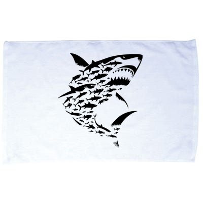 Shark Lover Marine Biology Animal Science Sharks Microfiber Hand Towel