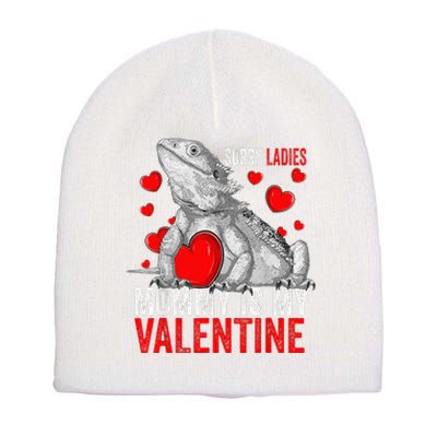 Sorry Ladies Mommy Is My Valentine Bearded Dragon Rescue Short Acrylic Beanie