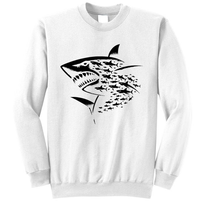 Sharks Lover Marine Biology Science Shark Sweatshirt