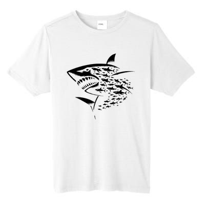 Sharks Lover Marine Biology Science Shark Tall Fusion ChromaSoft Performance T-Shirt