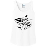 Sharks Lover Marine Biology Science Shark Ladies Essential Tank