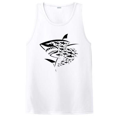 Sharks Lover Marine Biology Science Shark PosiCharge Competitor Tank