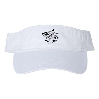 Sharks Lover Marine Biology Science Shark Valucap Bio-Washed Visor