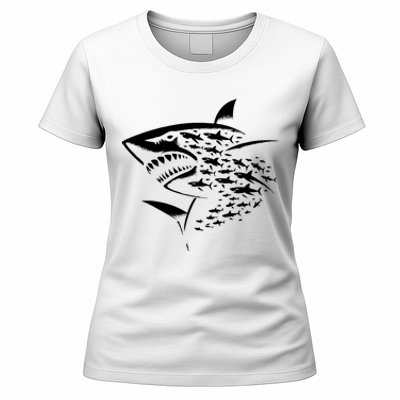 Sharks Lover Marine Biology Science Shark Women's T-Shirt