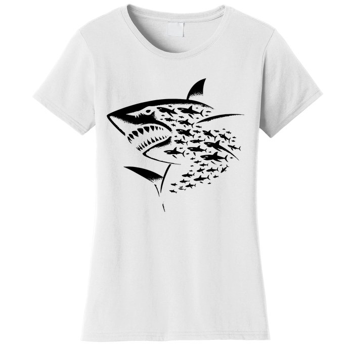 Sharks Lover Marine Biology Science Shark Women's T-Shirt