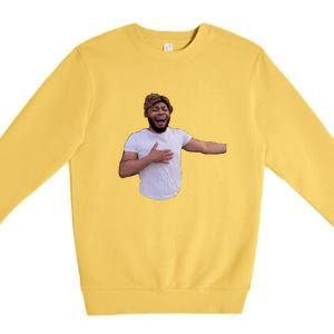 Sneaky Link Man Heart Attack Premium Crewneck Sweatshirt