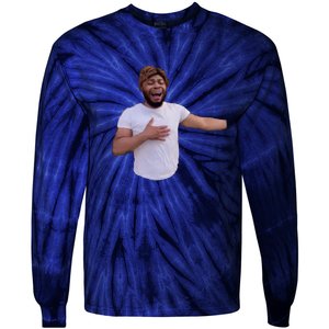 Sneaky Link Man Heart Attack Tie-Dye Long Sleeve Shirt