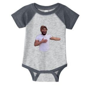 Sneaky Link Man Heart Attack Infant Baby Jersey Bodysuit