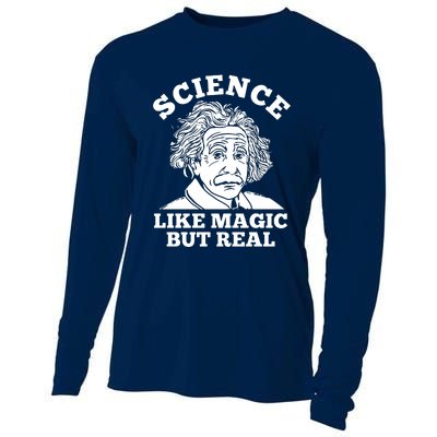 Science Like Magic But Real Einstein Cooling Performance Long Sleeve Crew