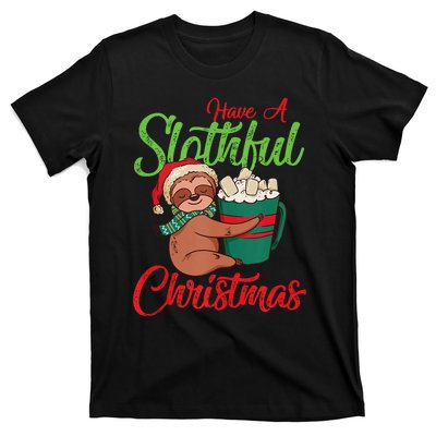 Sloth Lover Merry Slothmas Xmas Holiday Sloth Christmas Tank Top T-Shirt