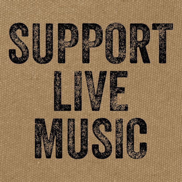 Support Live Music Concert Music Band Lover Live Cotton Canvas Backpack