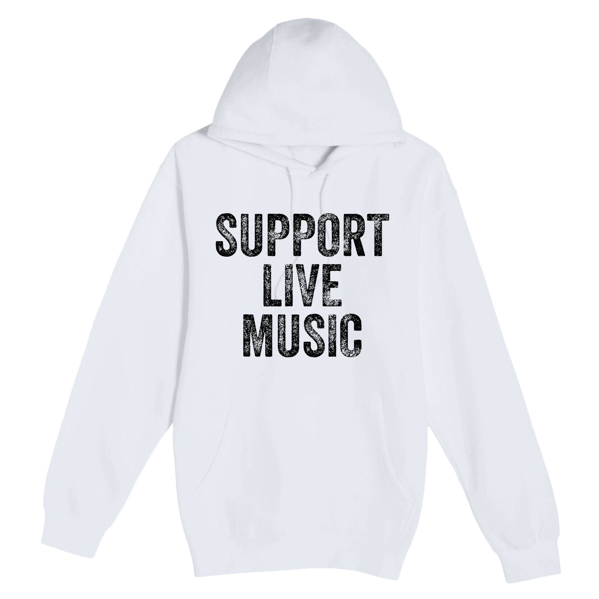 Support Live Music Concert Music Band Lover Live Premium Pullover Hoodie