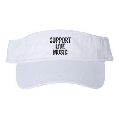 Support Live Music Concert Music Band Lover Live Visor