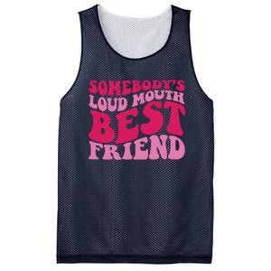 Somebody's Loud Mouth Best Friend Mesh Reversible Basketball Jersey Tank